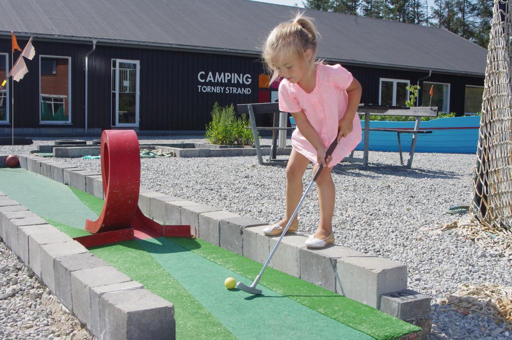 Tornby Strand Camping Cottages Hirtshals Eksteriør bilde